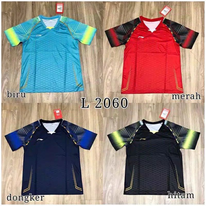 Baju / Kaos / Jersey Badminton LINING 2060 IMPORT GRADE ORI / ORIGINAL