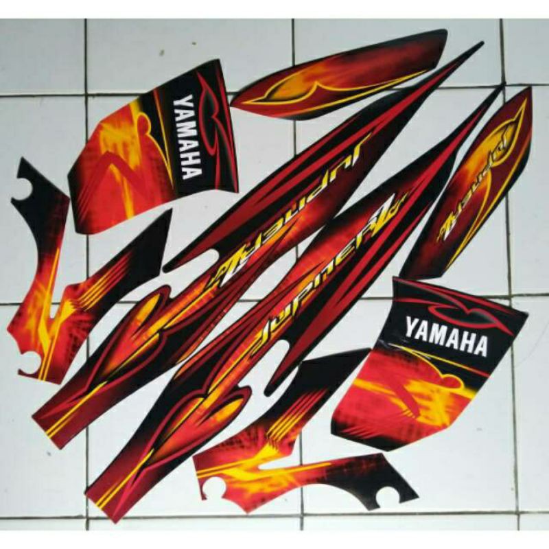 Striping jupiter z burhan  hitam 2008 2009