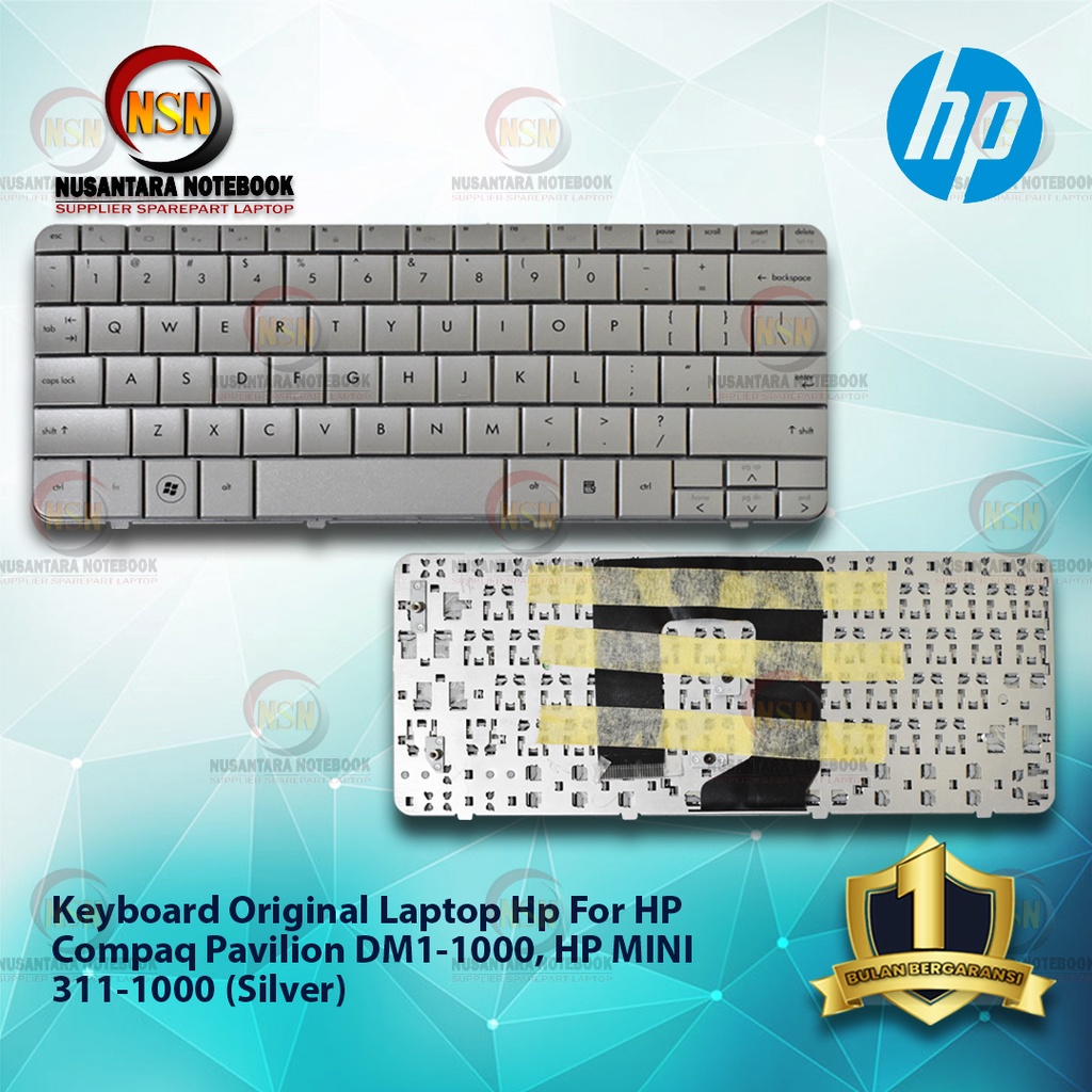 Keyboard Laptop Hp Compaq Pavilion DM1-1000, HP MINI 311-1000 SILVER