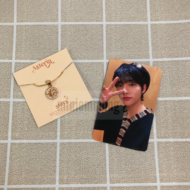Asteria Stays Necklace Stray Kids Hyunjin Bang Chan Felix