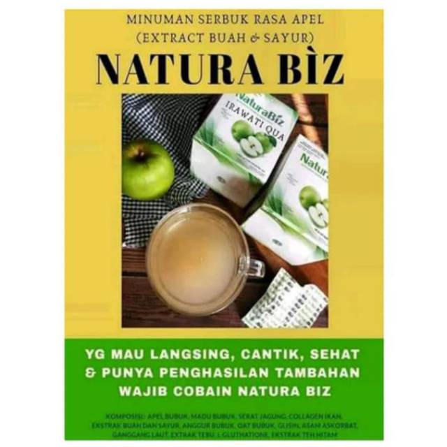 

Natura Biz (minuman serbuk apel 100% asli & aman)