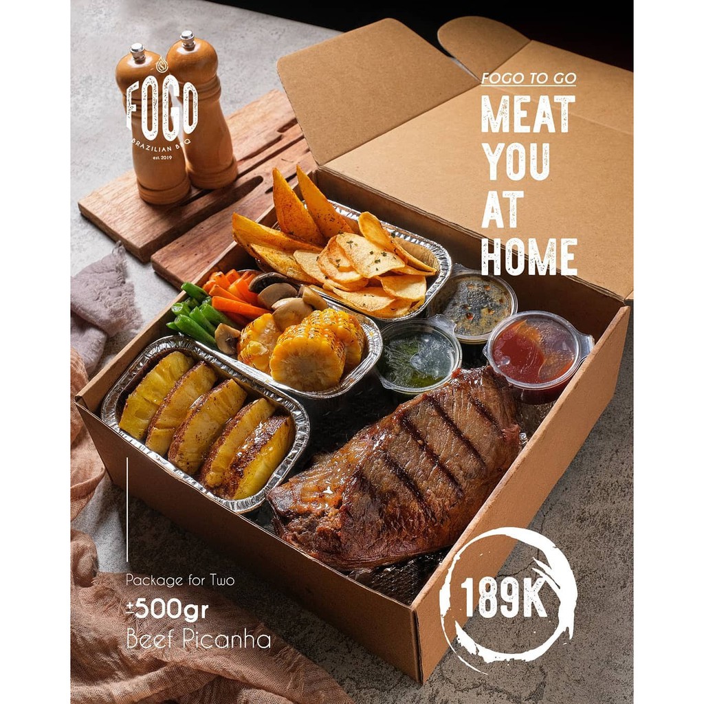 

Fogo To Go Package For Two - Beef Picanha 500 gr