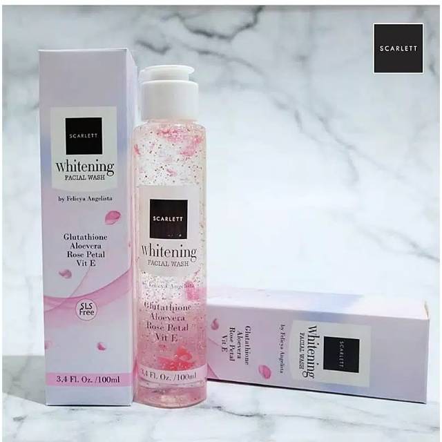 SCARLETT Whitening Facial Wash by Felicya Angelista