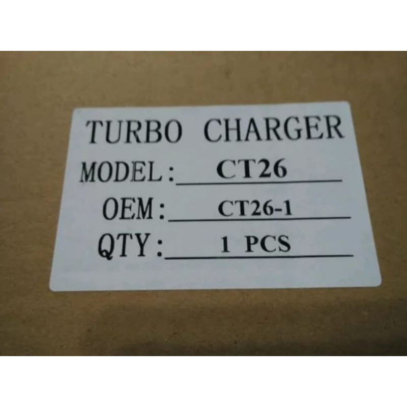 turbo charger LC land cruiser tahun 2000 on