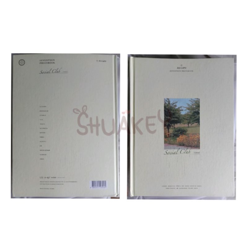 [Baca Deskripsi] Seventeen Photobook Social Club Da Capo