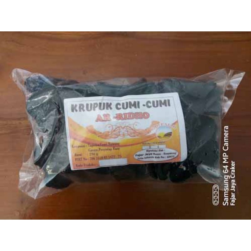 

Kerupuk Cumi (250g) khas Banyuwangi