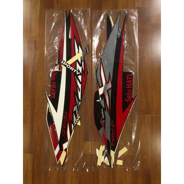 Lis Stripping Les Body Supra X 125 Sporty 2016 Fi