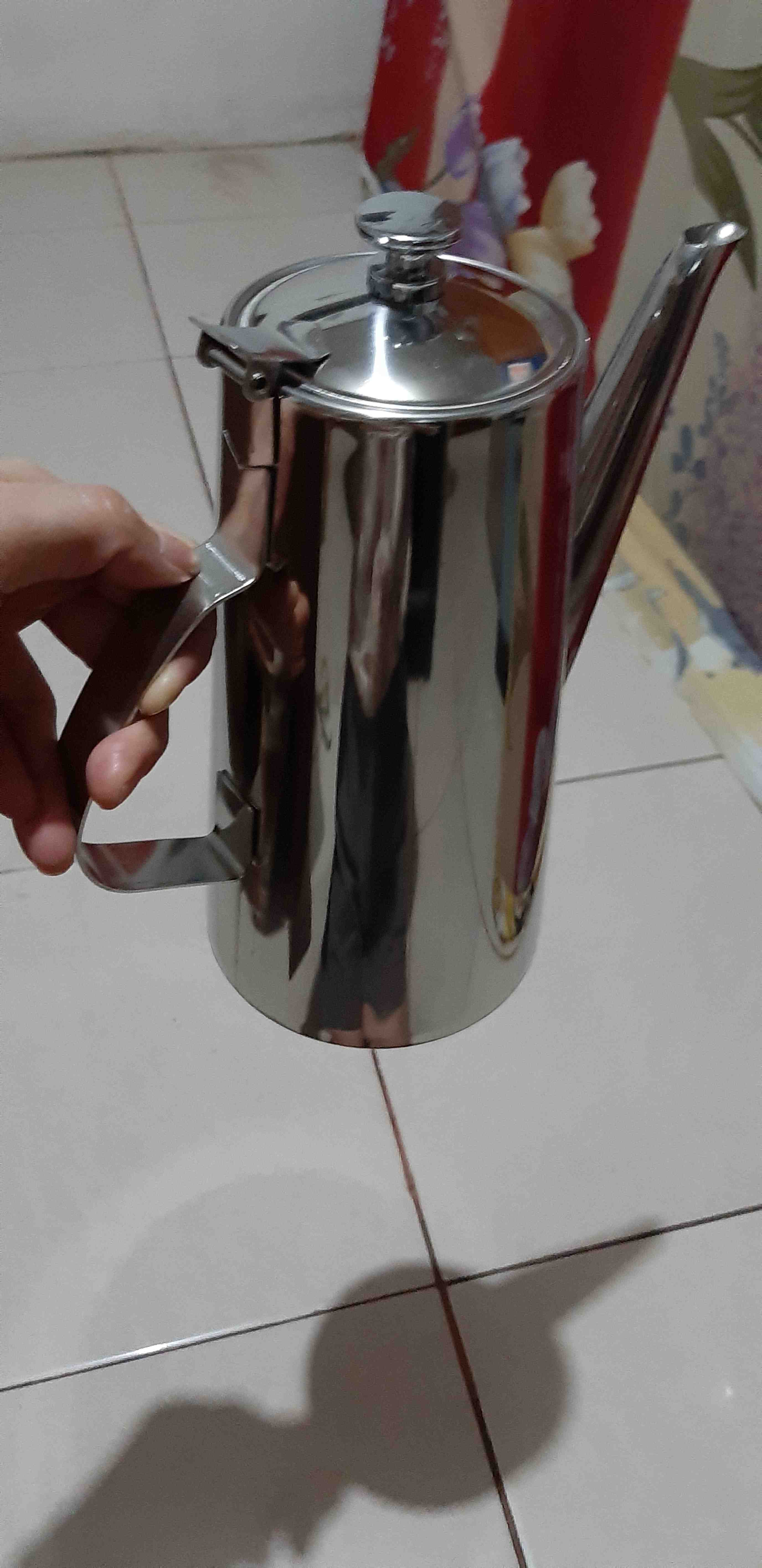 Teko Kopi Teh / Cold Water Pot 2 Lt. Stainless