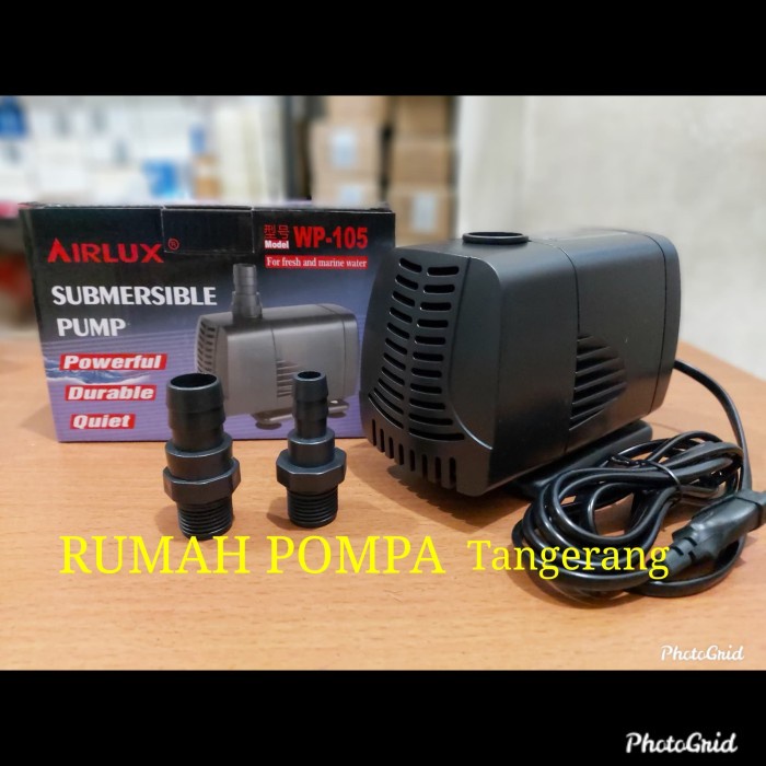 POMPA AIR AQUARIUM KOLAM IKAN AIRLUX WP 105
