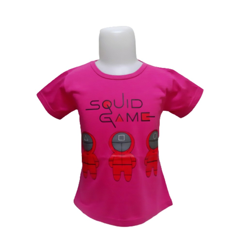 kaos anak perempuan/baju anak-anak lengan pendek maotif merry christmas