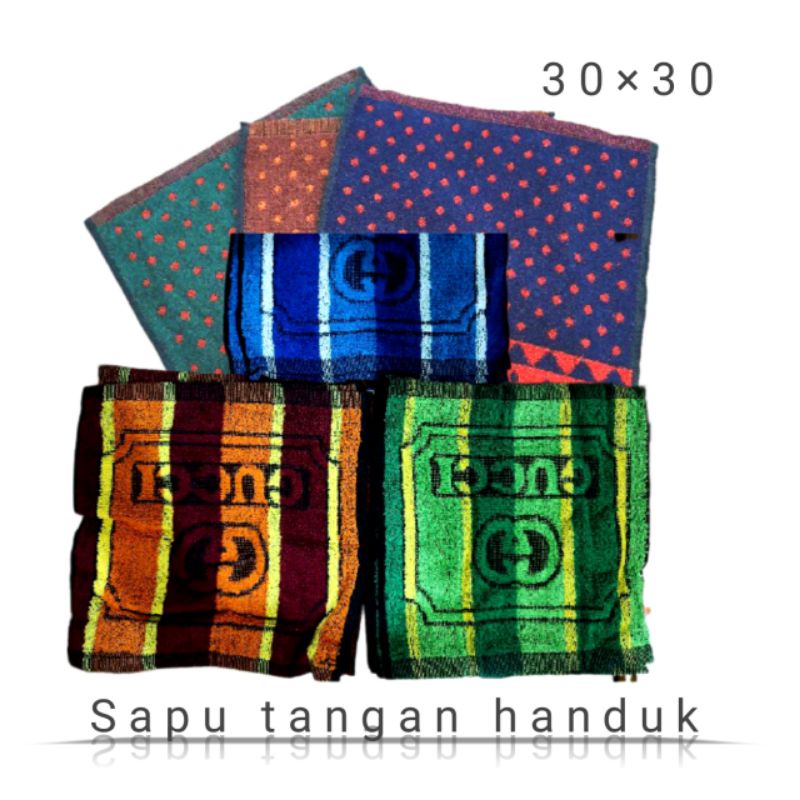 SAPU TANGAN HANDUK TEBAL UKURAN 30×30