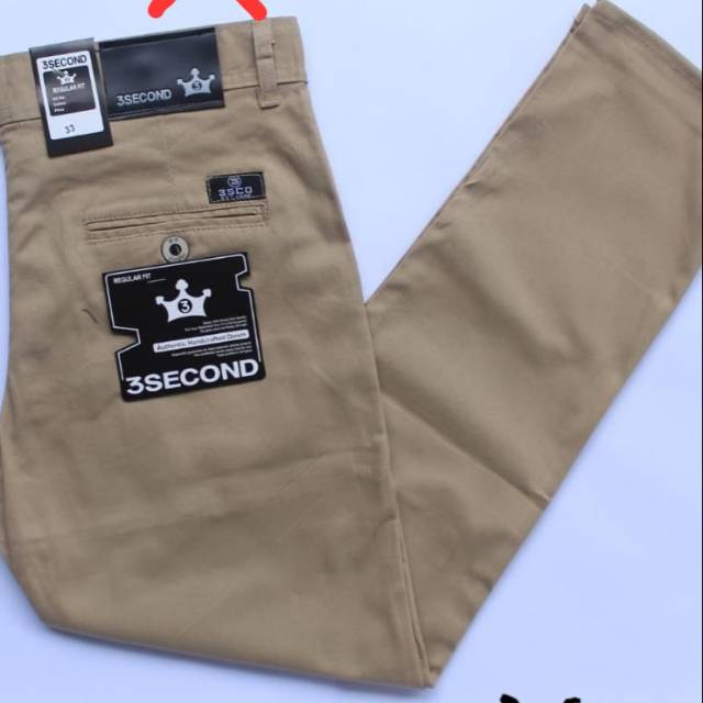 Chinos panjang 3SECOND