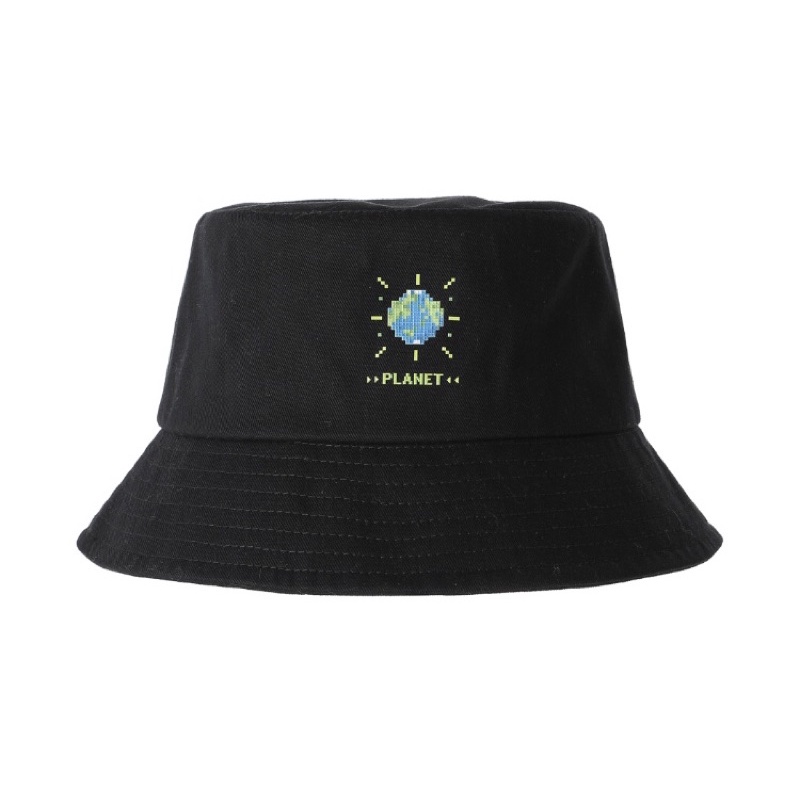 Bucket Hat Topi Miniso i Love Earth