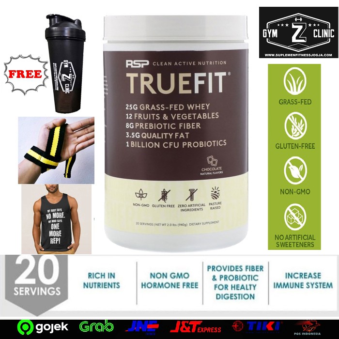 Jual RSP True Fit 2 lbs RSP Truefit Meal Replacement Syntha Whey Protein Indonesia