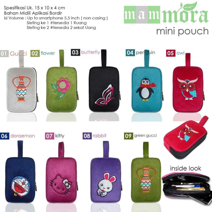 Dompet Hp Wanita / Dompet Tangan Mammora Mini Pouch