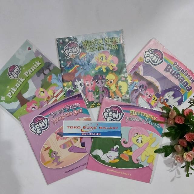  Buku  Cerita  Anak Bergambar My  Little  Pony  The Movie 