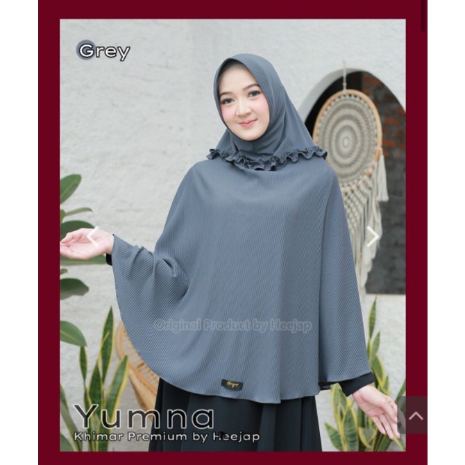 KHiMAR PLISKET  INSTAN YUMNA || BY HEEJAP ||  READY STOK