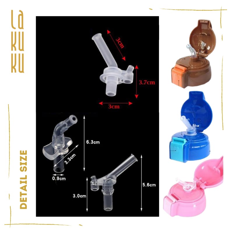 Lakuku - Spare part sedotan selang botol minum baby safe sugar baby universal