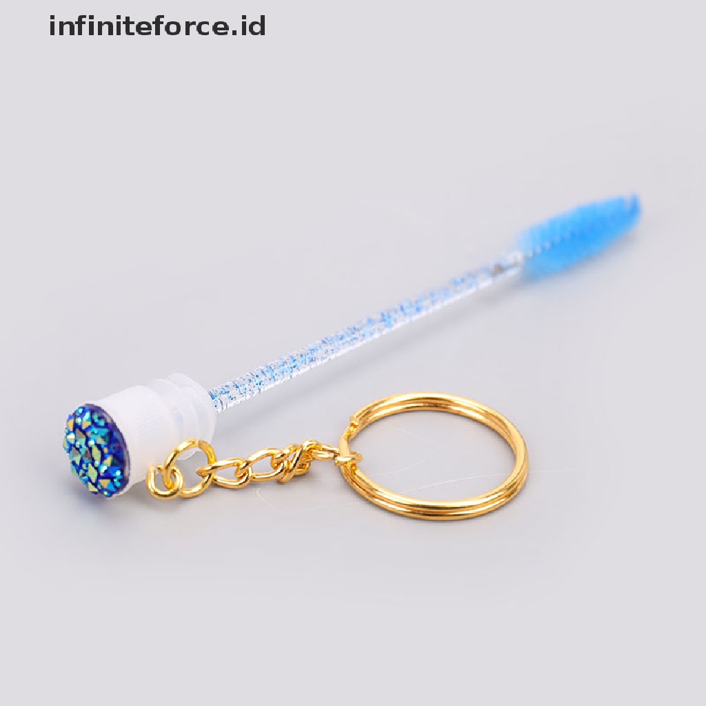 Infiniteforce.id Brush Spoolie Alis / Bulu Mata Anti Debu Untuk Makeup / Kosmetik Wanita