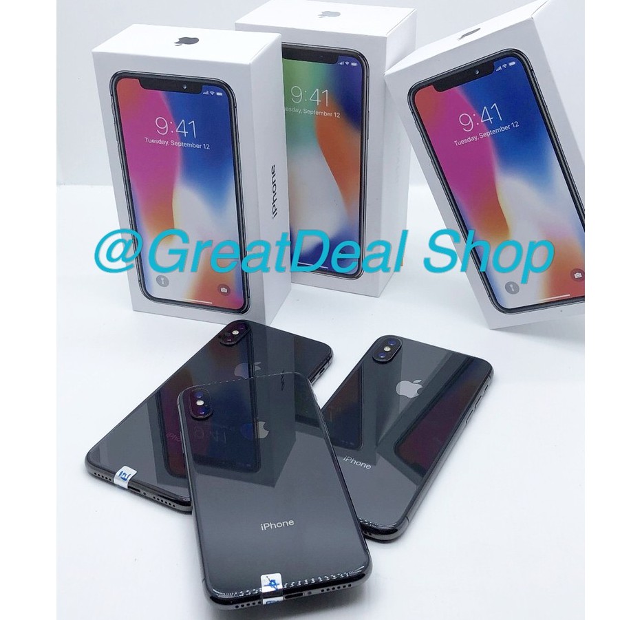 Iphone X 256GB Second Original Fullset Ex Internasional / Iphone X 256GB Bekas 100% Original