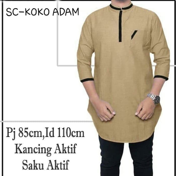 [KOKO ADAM SC] baju koko pria katun varian warna