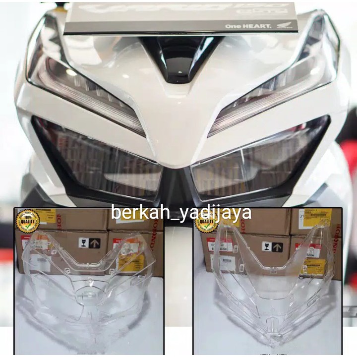 kaca mika lampu depan vario all new vario 125 vario 150 esp led kualitas original ORI Stanley
