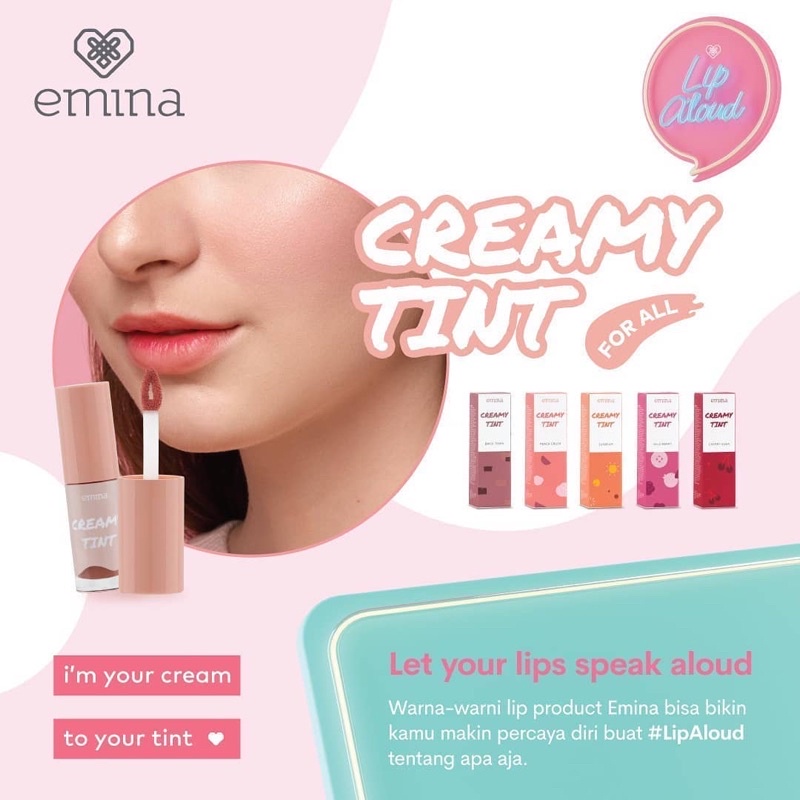 EMINA Creamytint 3.6 g - Lip Tint