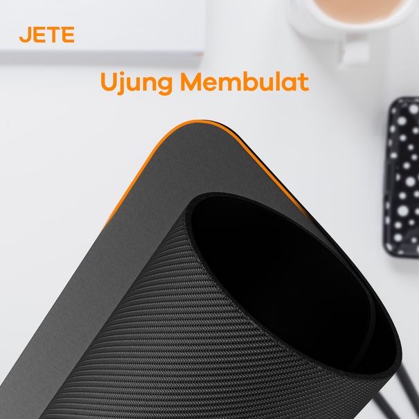 Mouse Pad JETE Mousepad 1 Ukuran Kecil 18 x 22 cm - Anti Slip