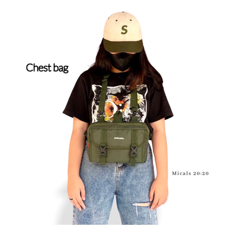 Micals.co - Slingbag Mizel Tas Selempang Gantung Leher Pria
