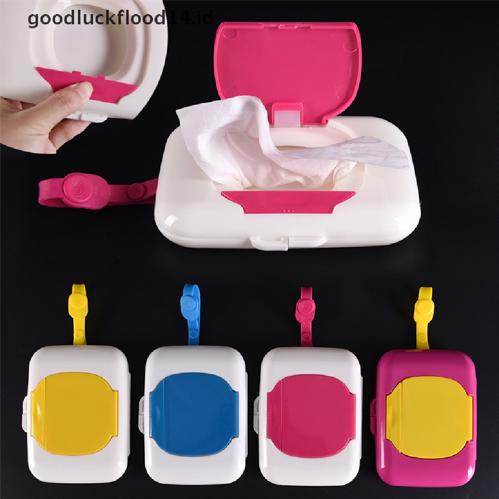 [OOID] Baby Travel Wipe Case Child Wet Wipes Box Changing Dispenser Storage Holder ID