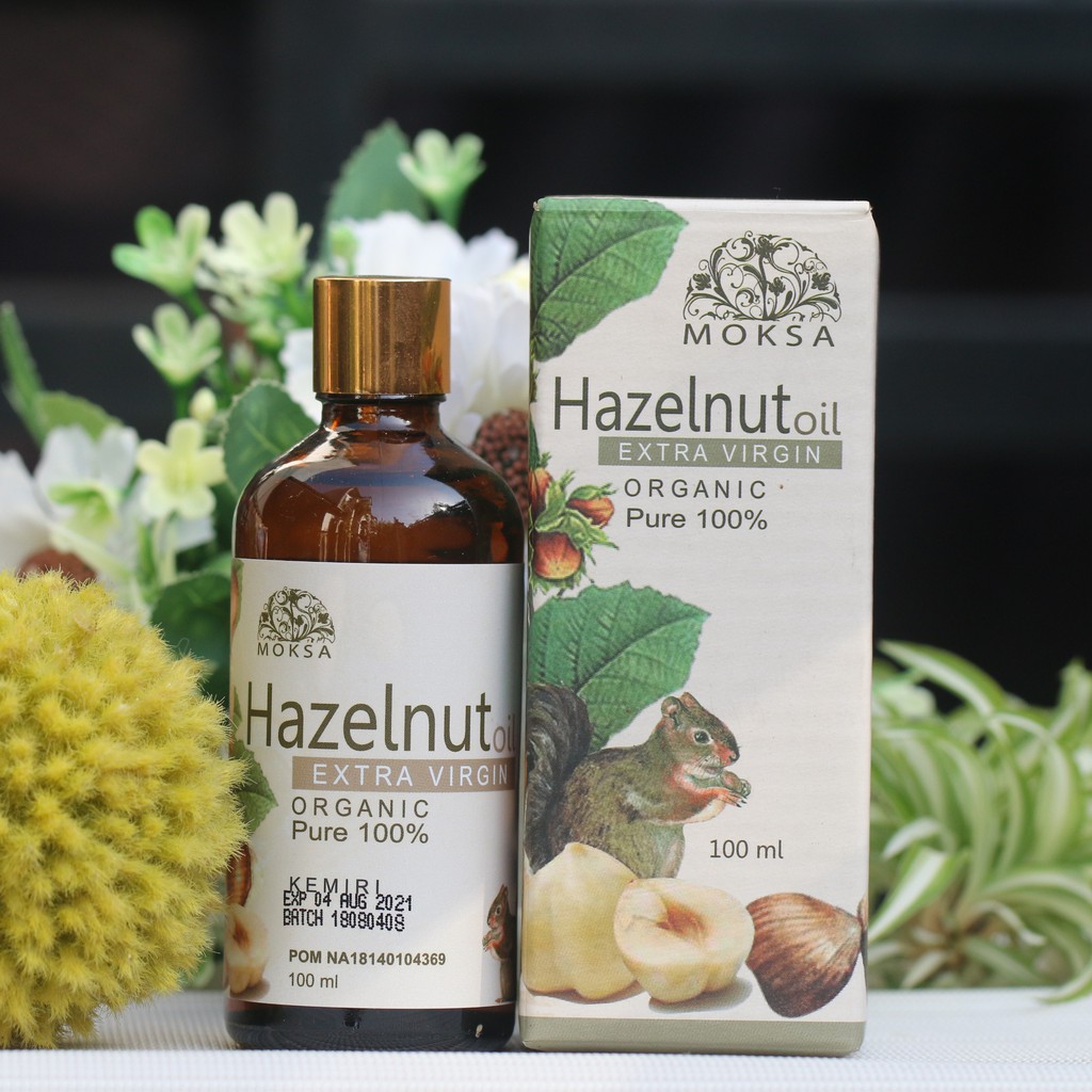 Moksa Hazelnut Oil Extra Virgin Bali Alus