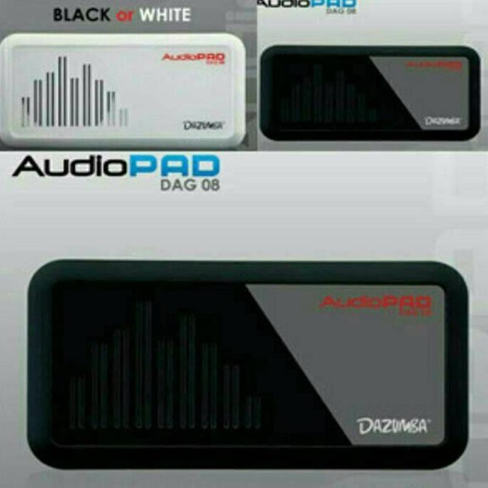 GRATIS ONGKIR SPEAKER PORTABLE / AUDIOPAD / SPEAKER DAZUMBA DAG-08 BLACK TERLARIS