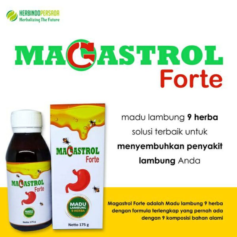 MAGASTROL FORTE MADU MAGASTROL OBAT ASAM LAMBUNG OBAT MAAG DAN GERD 100% ORIGINAL