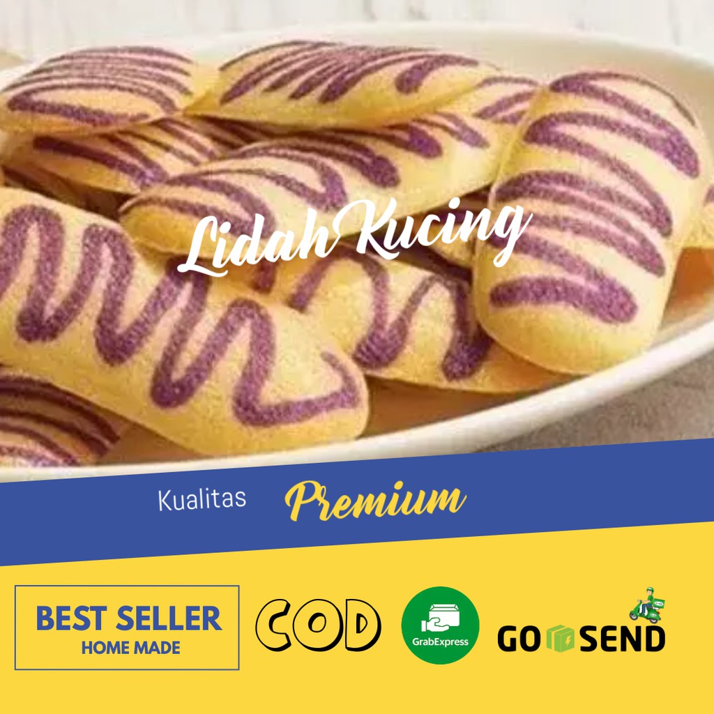 Kue Lidah Kucing | Lidah Kucing Motif | Lidah Kucing Cokelat | Kue Kering Hias | Kue Kering Lucu |