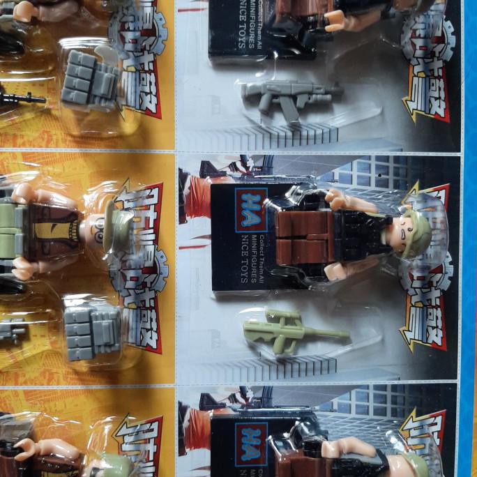 Unik Mainan Lego Robot Ff Isi 20Pcs Bagus