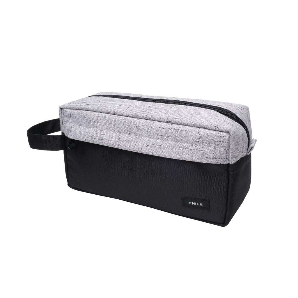 pouch hitam - travel bag hand bag clutch dopp kit tas tangan PHPC1118