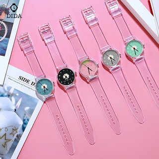 Cod Jam Tangan Wanita Quartz Analog Motif Bunga Daisy Bahan Nilon Kanvas Shopee Indonesia