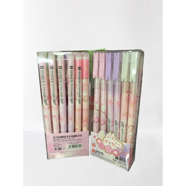 

Erasable pen Aodemei bolpen gel bisa dihapus 1 lusin