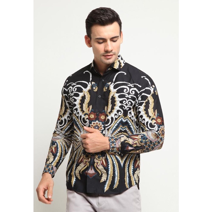 LR-2 Kemeja Batik Pria Panjang K033