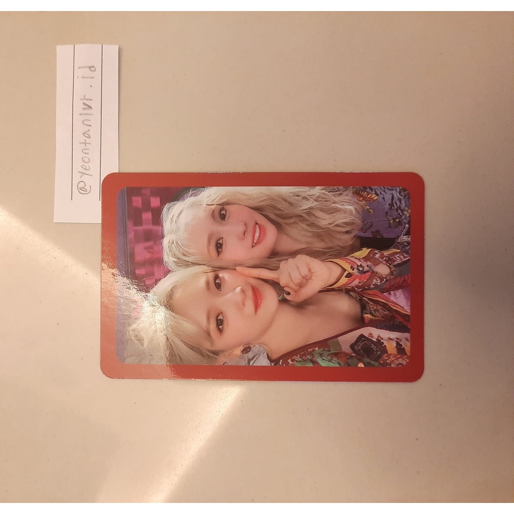 [OFFICIAL] twice more and more momo ,jeongyeon photocard