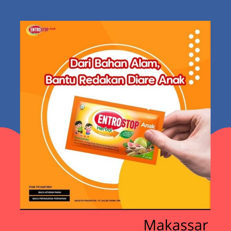 ENTROSTOP ANAK HERBAL OBAT DIARE PERSCHT