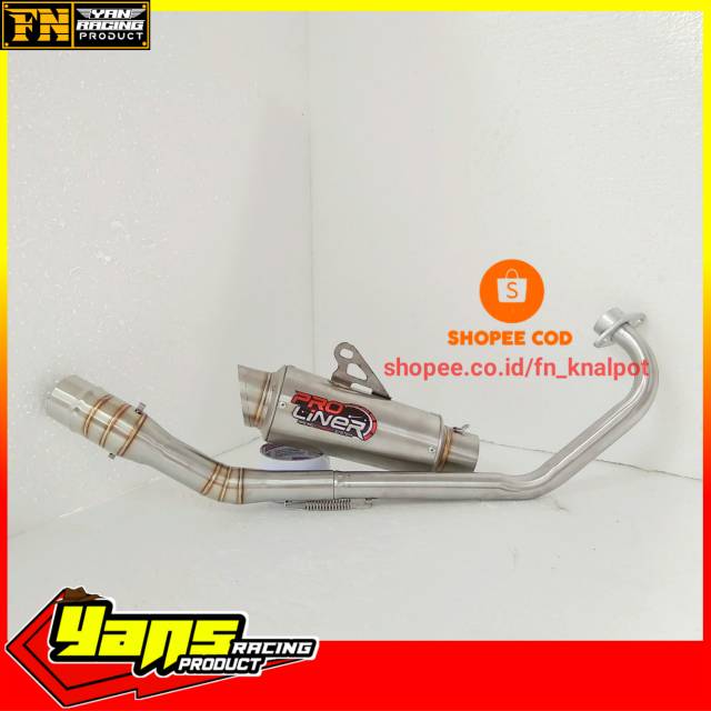 Knalpot PRO LINER / Knalpot Jupiter MX / Knalpot Satria FU / Knalpot Sonic / Knalpot Vixion