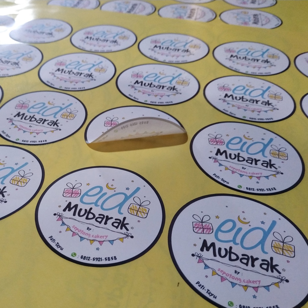 

STIKER LABEL / KEMASAN + CUTTING ( STIKER LABEL OLSHOP )