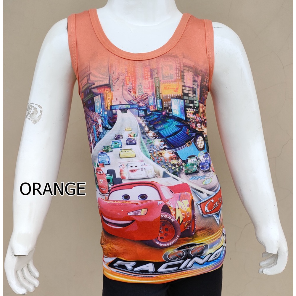 Kaos Singlet Anak Laki-Laki / Kaos Dalam Anak Cowok Karakter