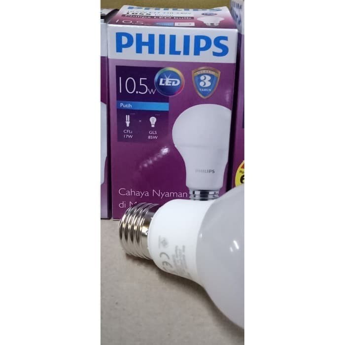 Lampu Bohlam LED Philips 3W 4W 6W 8W 10W 12W 19W  Bulb