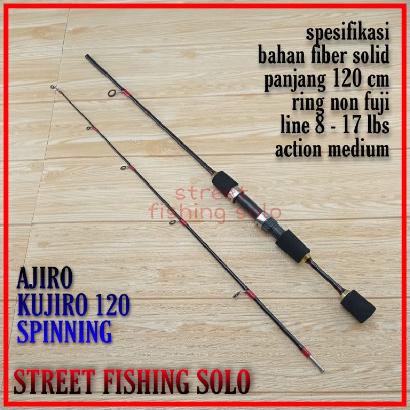 joran casting ajiro SPINNING KUJIRA 120 cm (COD)
