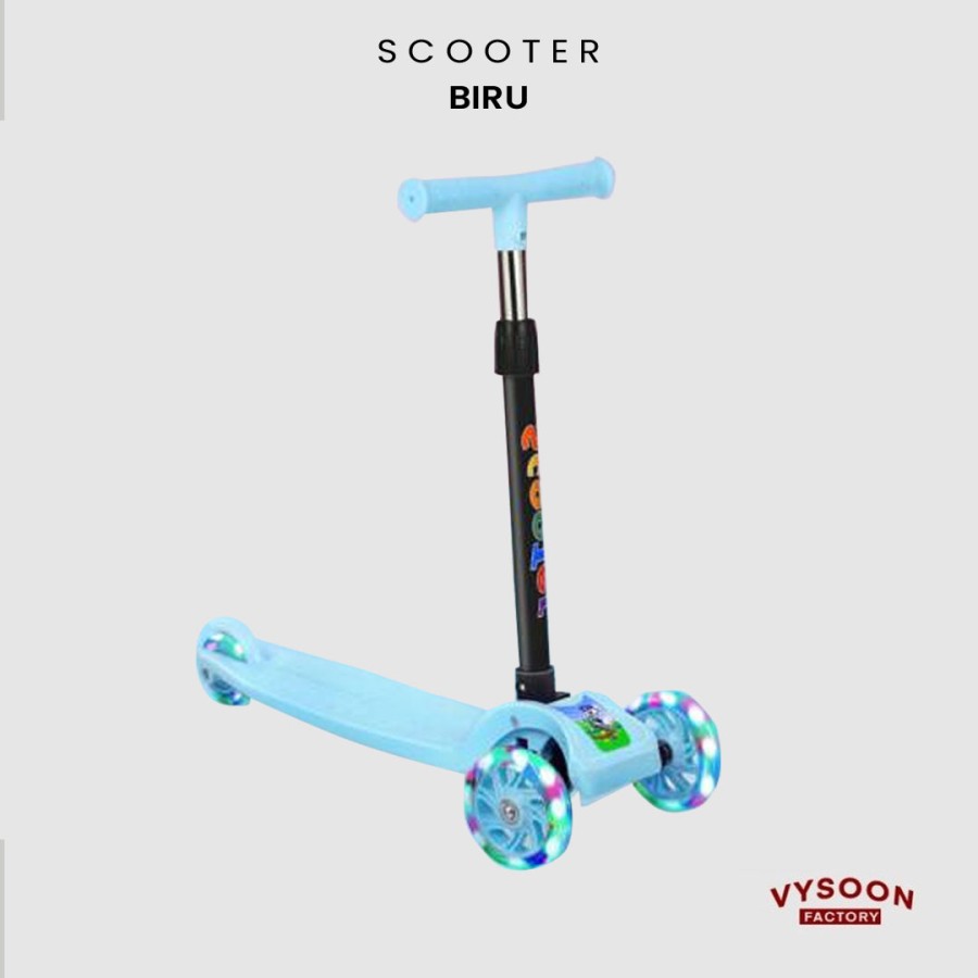 Otoped Anak / Skuter Anak Roda 3 / Scooter Otoped Anak / Skuter Lipat