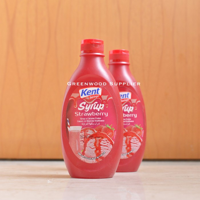 

Kent Boringer Strawberry Syrup - 624G (HIGH QUALITY)