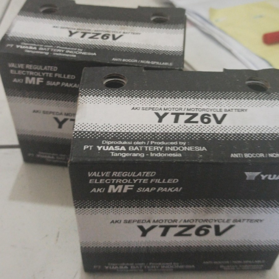 Aki Motor Satria FU Vario 125 150 YTZ6V YUASA