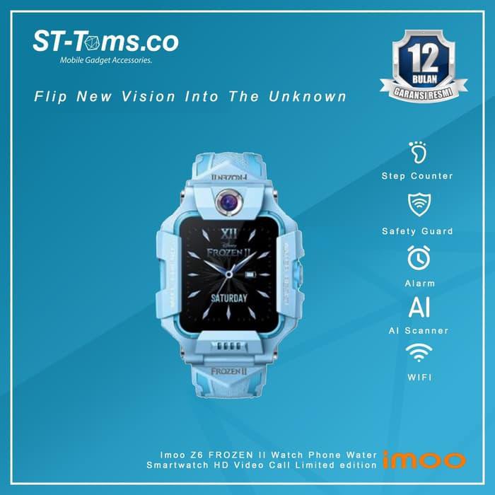 Jual Imoo Z6 Frozen II Watch Phone Water Smartwatch HD Video Call Murah